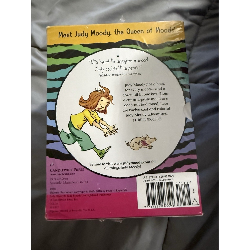 Megan McDonald Judy Moody Most Mood-Tastic Collection Ever Box Set 1-12 Illus - Picture 2 of 4